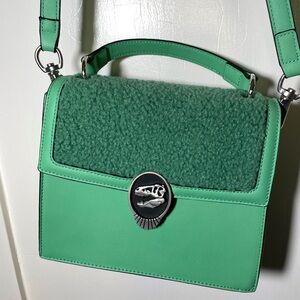 Little Rooms Green Fauna Satchel Purse
NWOT Rare